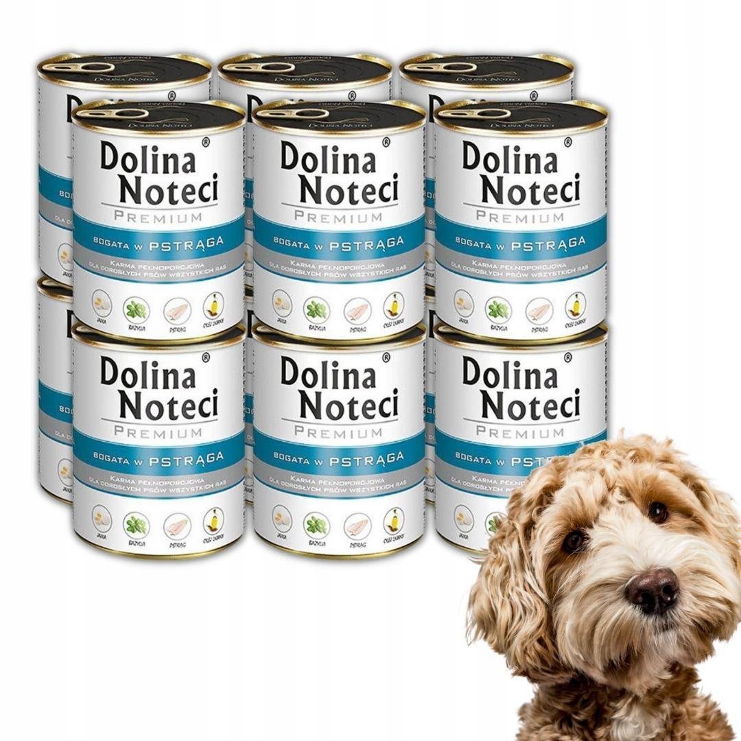 Levně Dolina Noteci Premium Krmivo Pro Psy Pstruh 12x400g