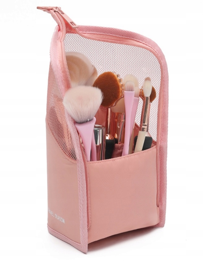 

Kosmetyczka na podróż Etui pędzle kredki organizer