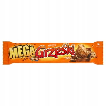 Grześki Toffi Oplatek plněný náplní s příchutí