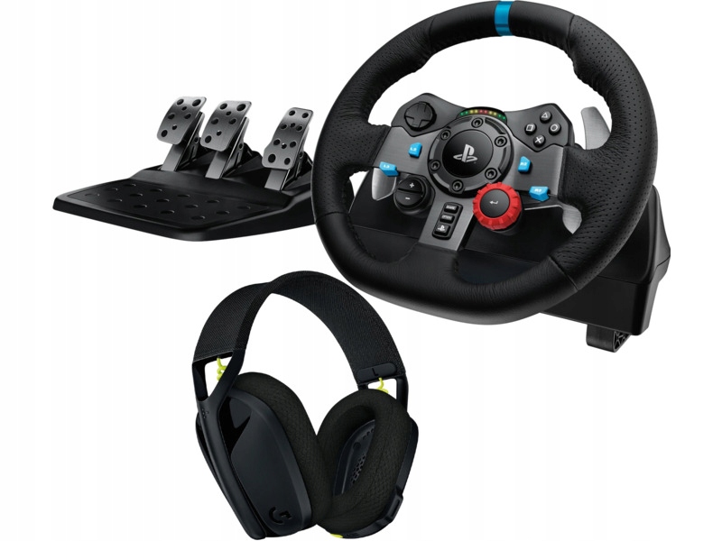 Kierownica Logitech G29 Słuchawki Logitech G435