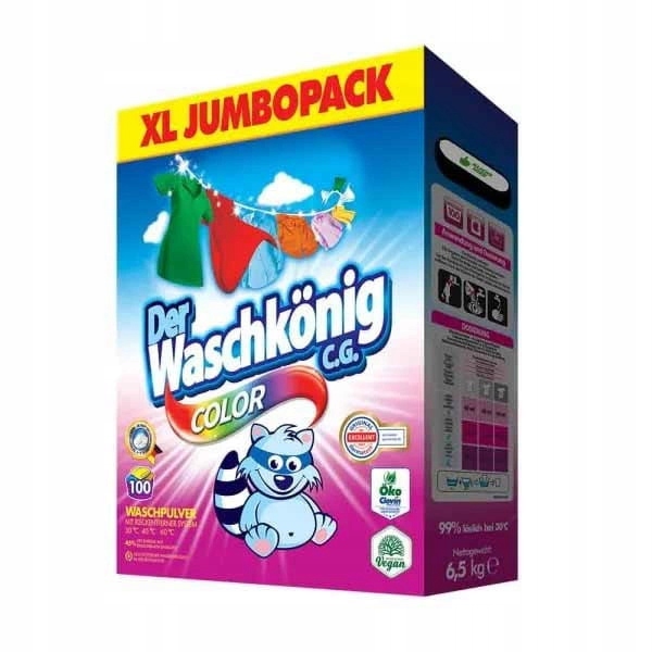 Levně Prací prášek Waschkonig Color 6,5 kg K