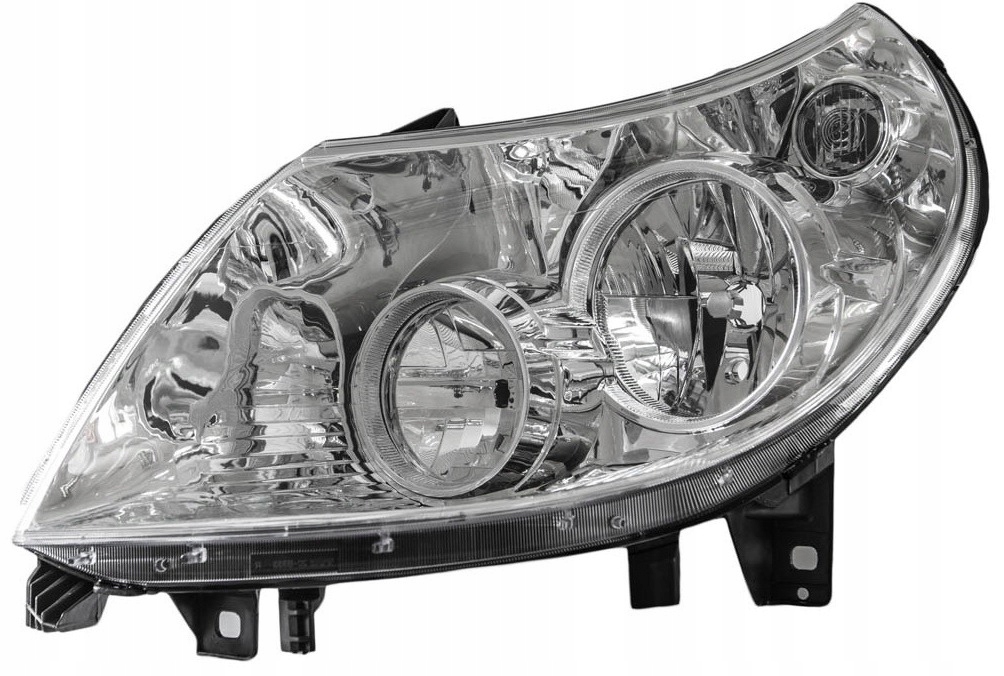 Fiat Ducato Peugeot Boxer Jumper 2006-2014 Světlomet Světlo 7 Pin Levá