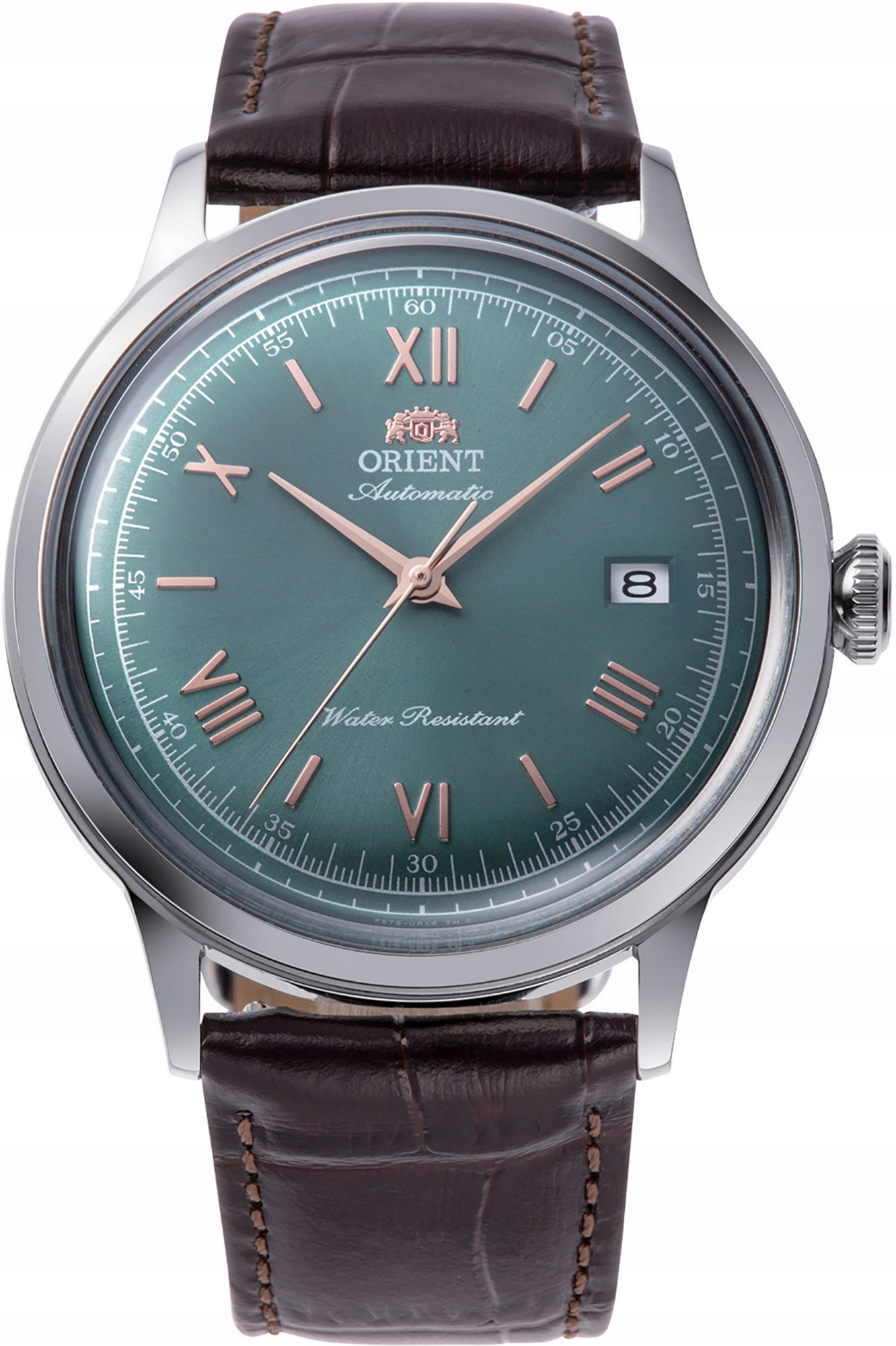 Hodinky Orient Bambino Classic Green RA-AC0023E30B 40,5 mm 3 Atm