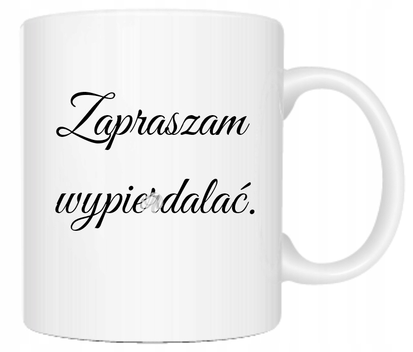 ŚMIESZNY KUBEK ZAPRASZAM WYPIERDAL*Ć DO PRACY URODZINY F*CK YOU TOM & JERRY Tematyka, motyw DOWOLNA