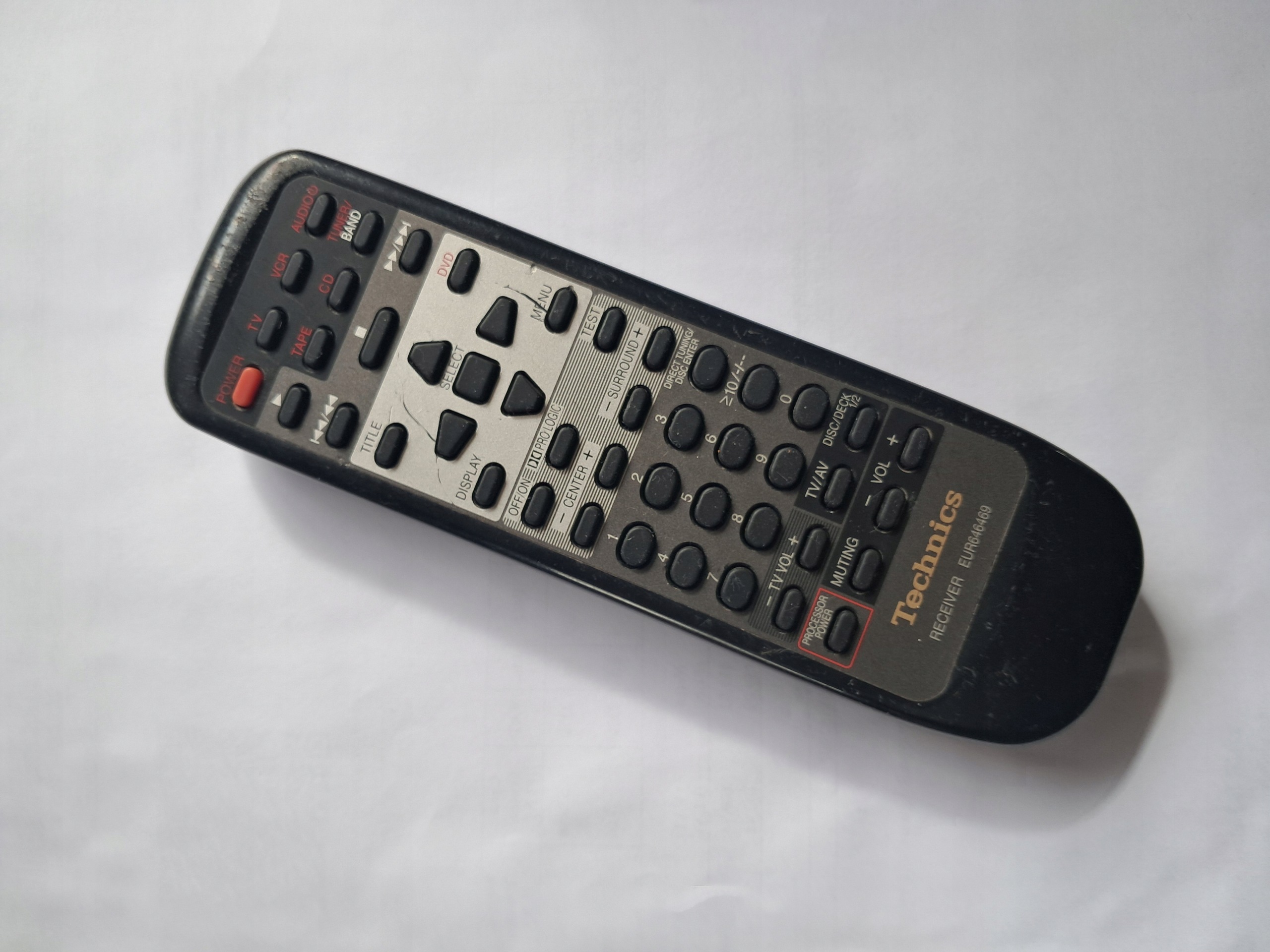 Technics EUR646469 – dálkový ovladač