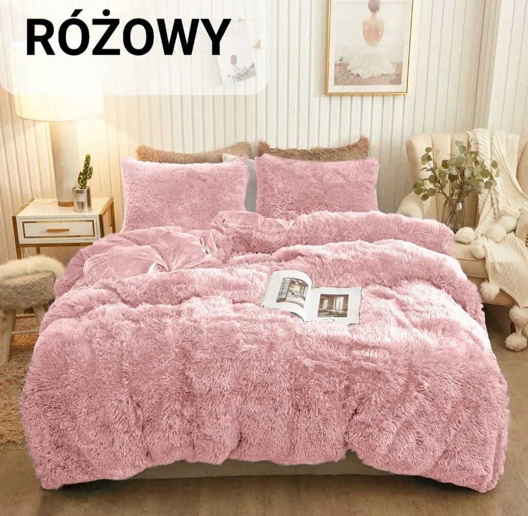 NARZUTA WŁOCHACZ 200X220 CM KOC FUTRZAK PLUSZ PLED Marka J&W