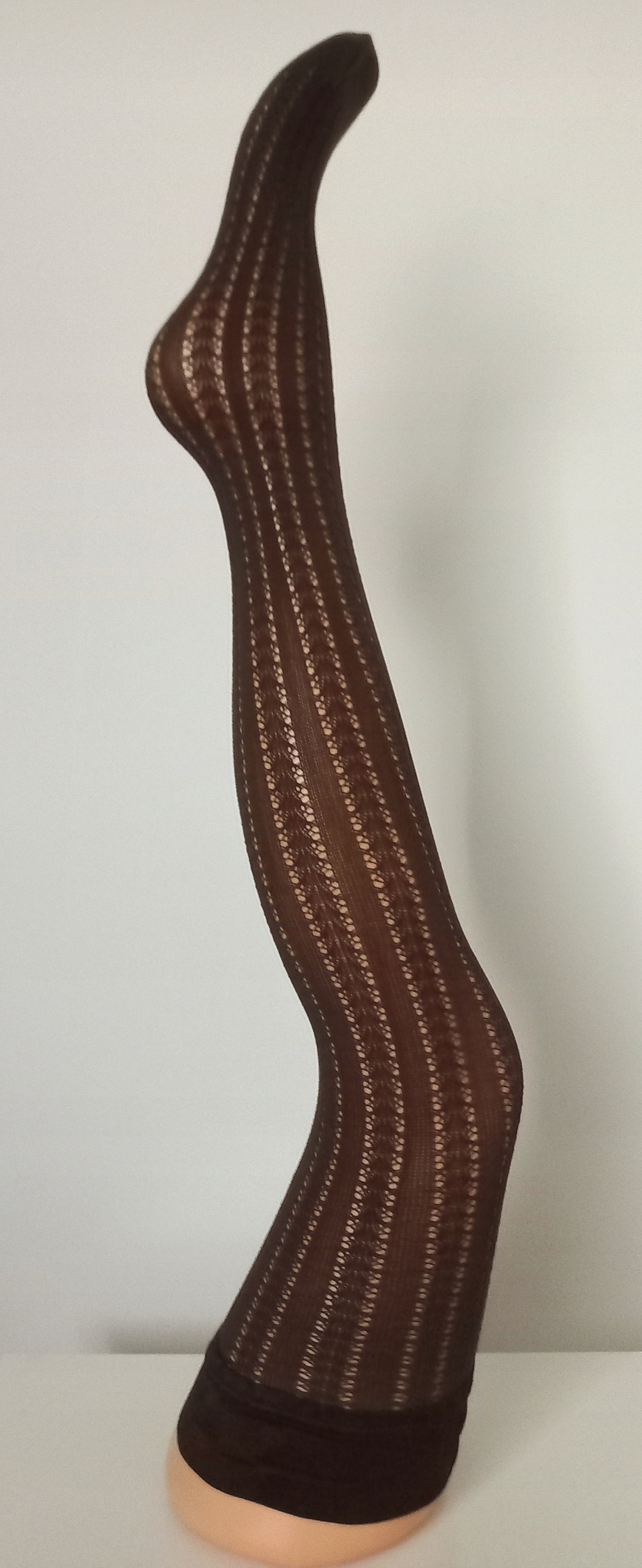 

Pończochy wzorzyste Oroblu, brąz, r. S