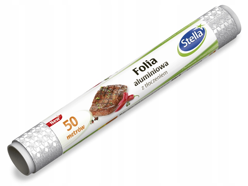 

Stella Folia Aluminiowa Z Tłoczeniem Gwiazdki 50M