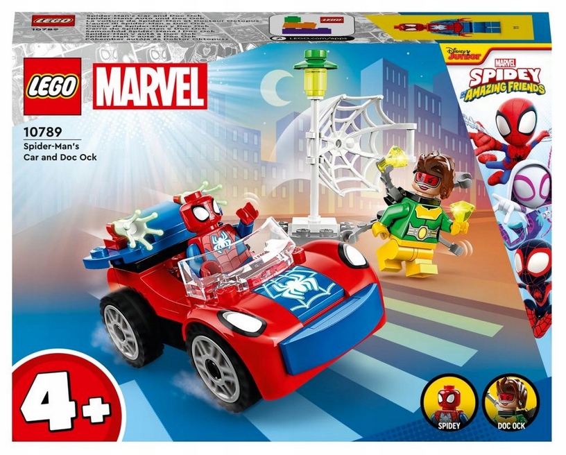LEGO SPIDEY Samochód Spider-Mana i Doc Ock 10789 ZESTAW NA PREZENT ORYGINAŁ Marka LEGO