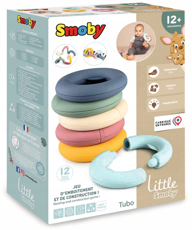 

Little Smoby Krążki Edukacyjne 12 El 7600140307
