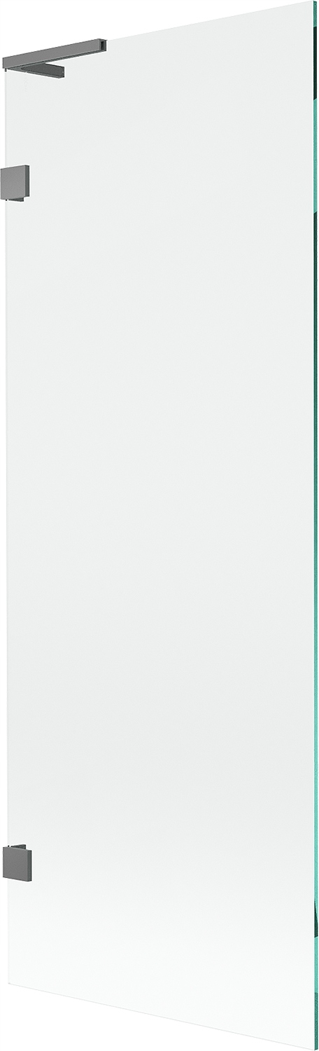 Mexen Lunar L vana zástěna jednokřídlová 70 x 150 cm, transparentní, gun me