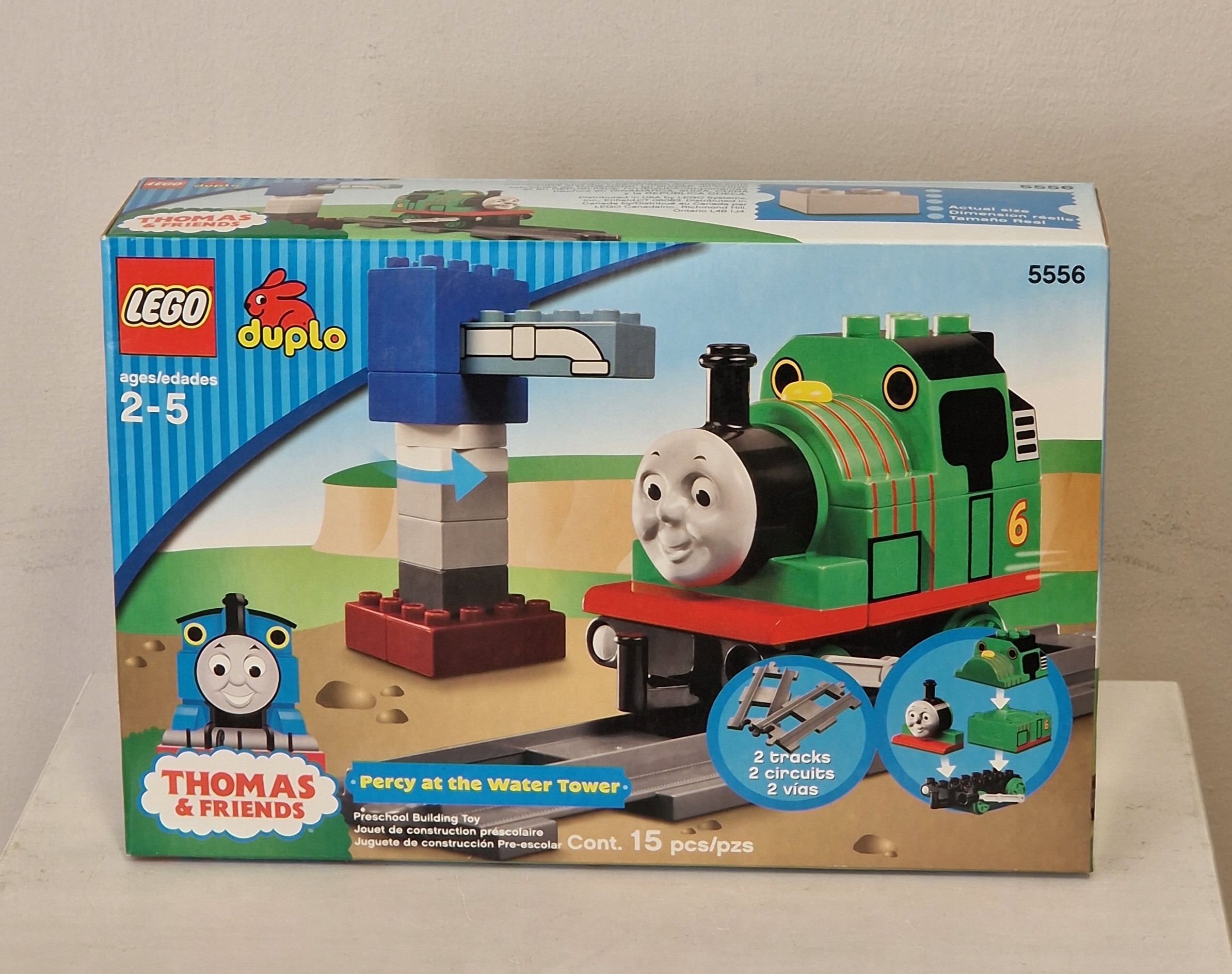 Lego 5556 Duplo Tomek i przyjaciele Piotruś i wieża ciśnień