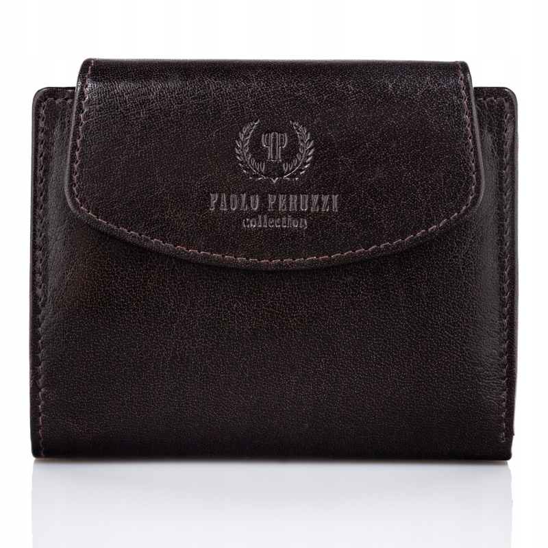 

Elegancki Skórzany Portfel Damski Rfid T-12-BR