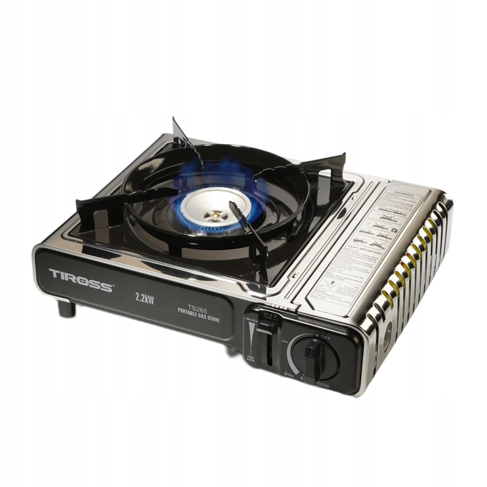 

Kuchenka turystyczna gazowa Tiross TS-265 2200 W