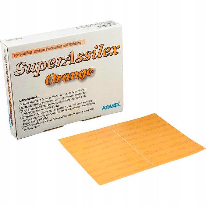 Абразивная лента Kovax Assilex Orange 130x170 P1200