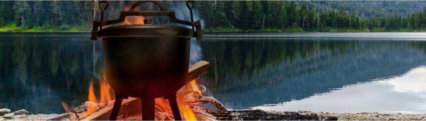 KOCIOŁEK MYŚLIWSKI Garnek ŻELIWNY SOLIDNY 4L Rodzaj stojący