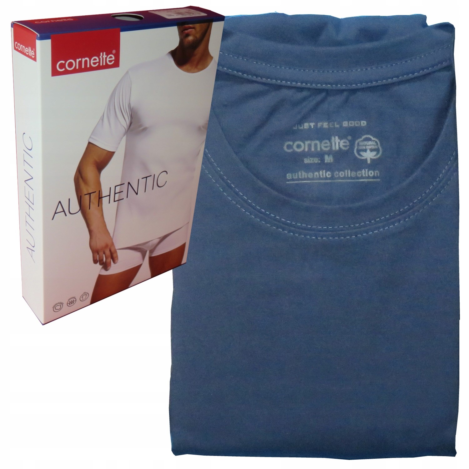 CORNETTE koszulka authentic 202 NEW jeans 5XL