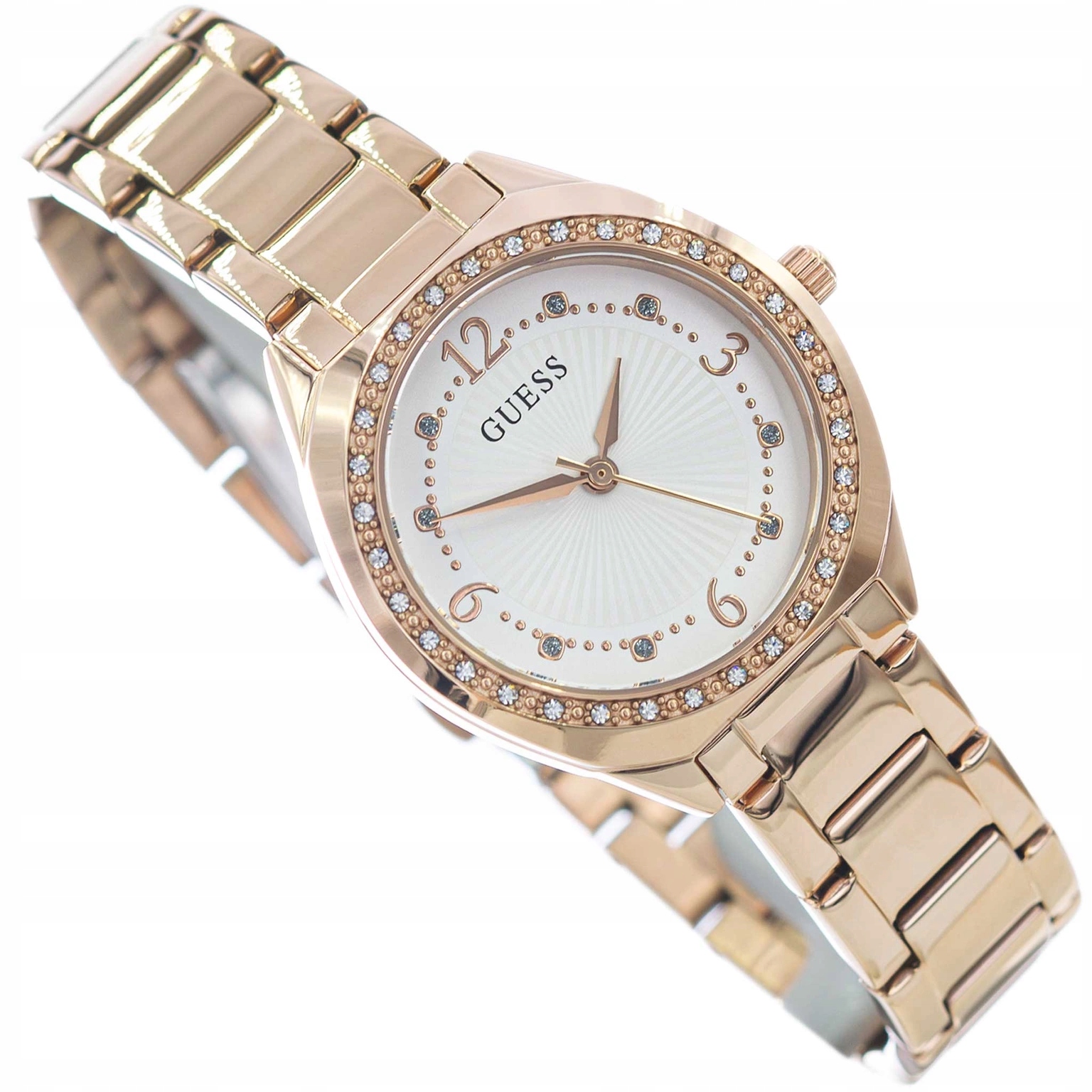 Dámské Hodinky Guess GW0767L3 Charlotte Rose Gold Elegantní