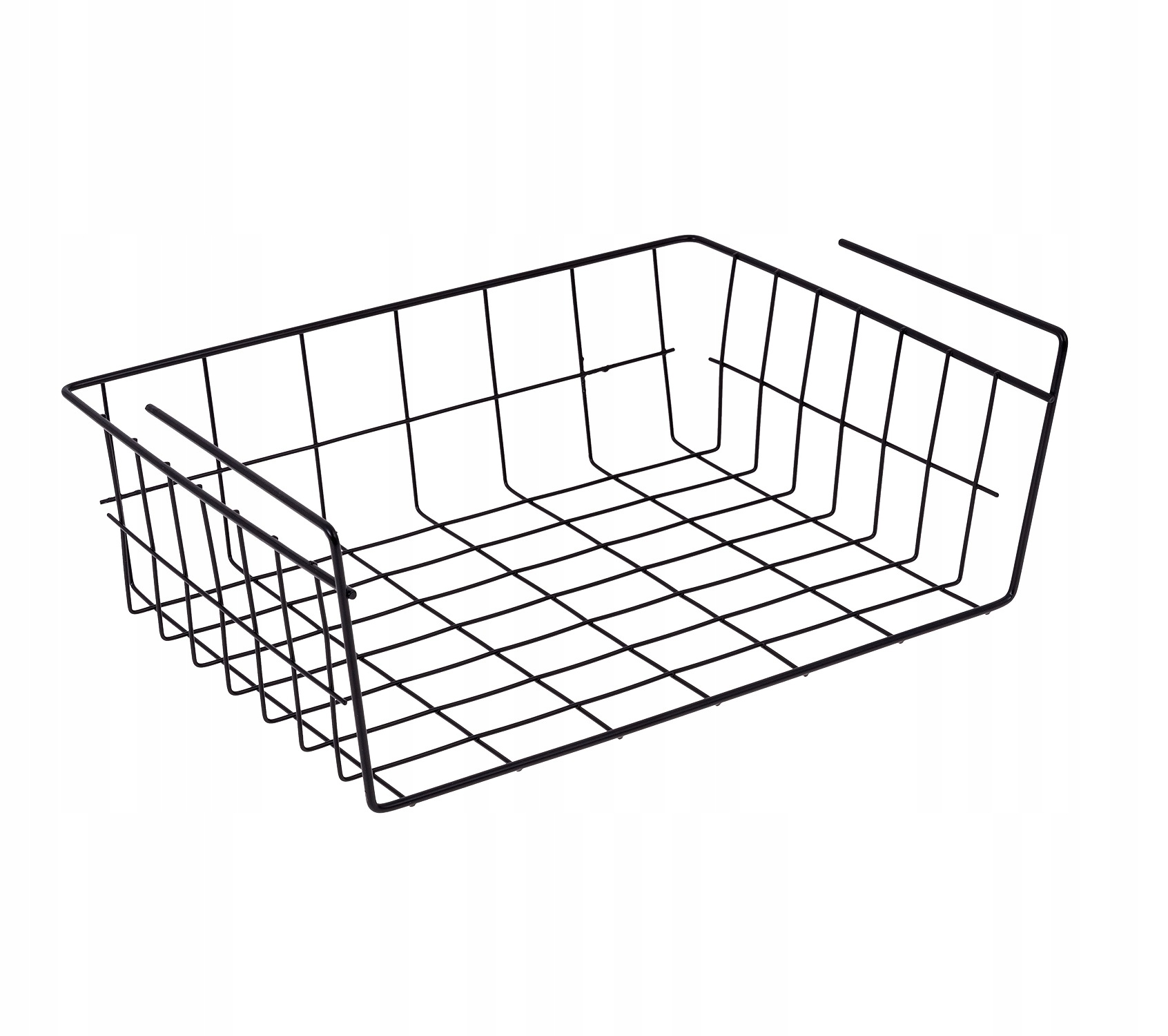 KOSZYK PODWIESZANY 40x28x16 CM CZARNY