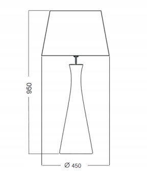 Lampa stołowa CHIANTI GREEN L236312230 - 4Concepts Zasilanie sieciowe