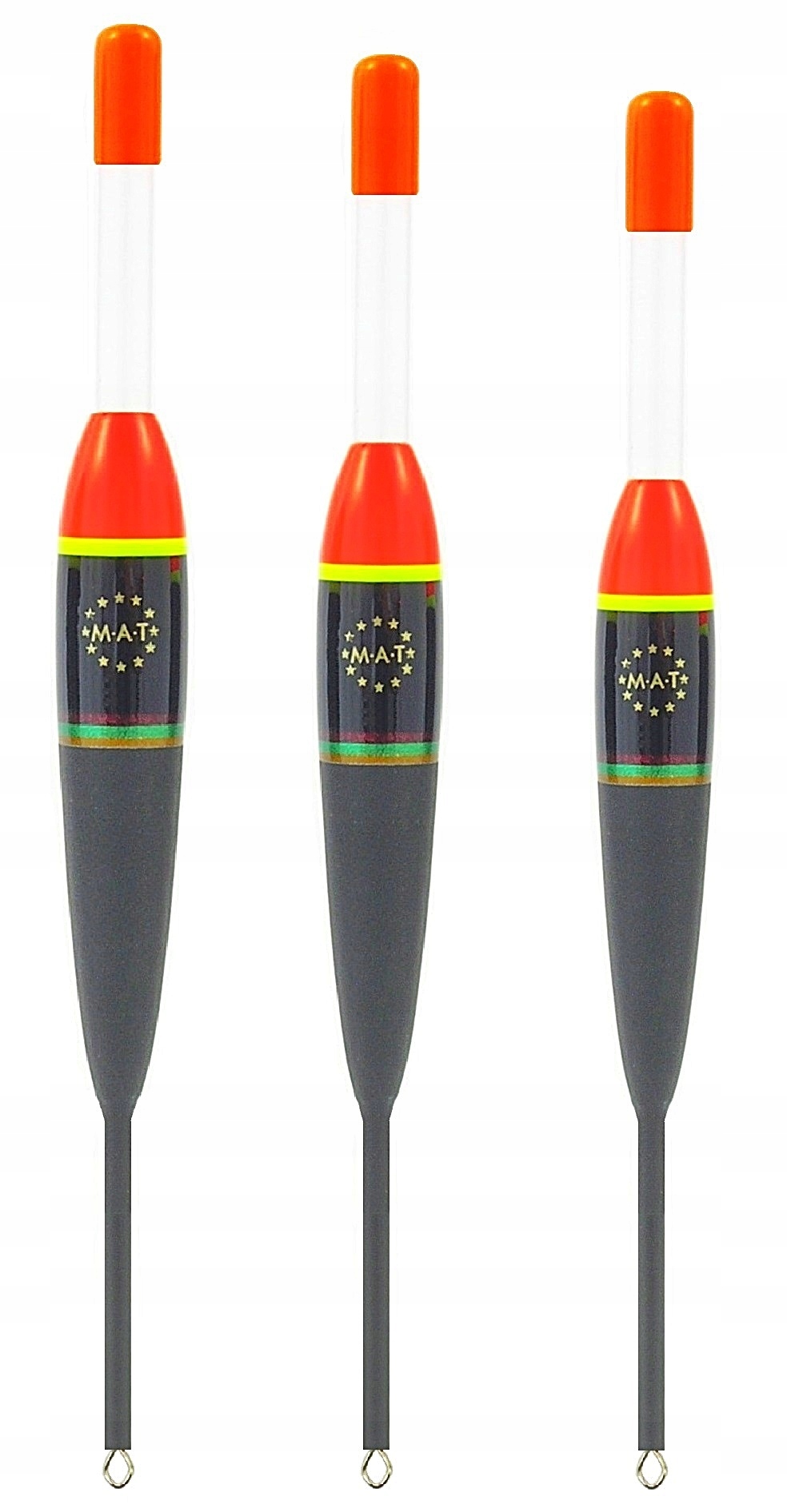 3 X MARKOWY SPŁAWIK Z BALSY POD ŚWIETLIK 8-10 g M22 Marka MAT