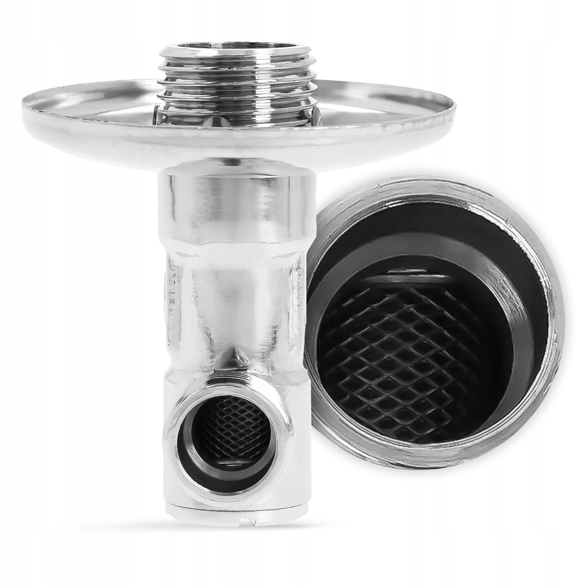 ZAWÓR KULOWY KĄTOWY 1/2 x 3/4 Z FILTREM ZAWÓR DO PRALKI ZMYWARKI BATERII Średnica przyłącza 3/4''