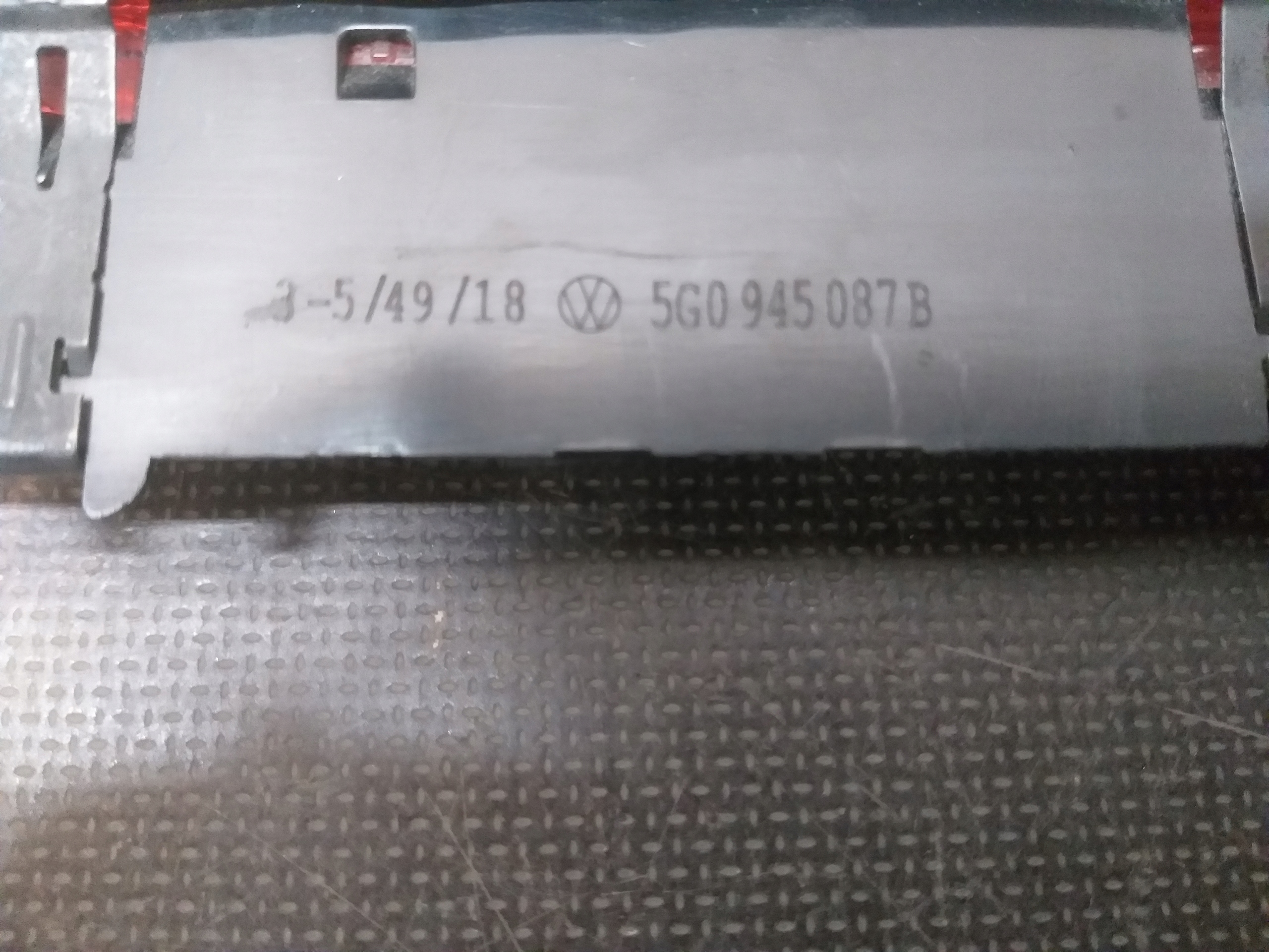 heckklappe kofferraumdeckel leuchte STOP VW GOLF VII 7 5G0945087B
