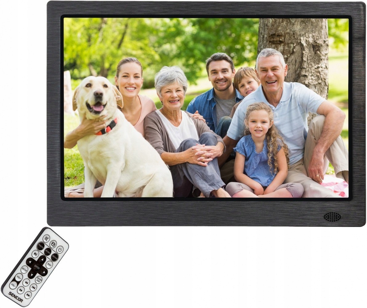 Ramka na zdjęcia cyfrowa Sdf 1371 13 cali czarna