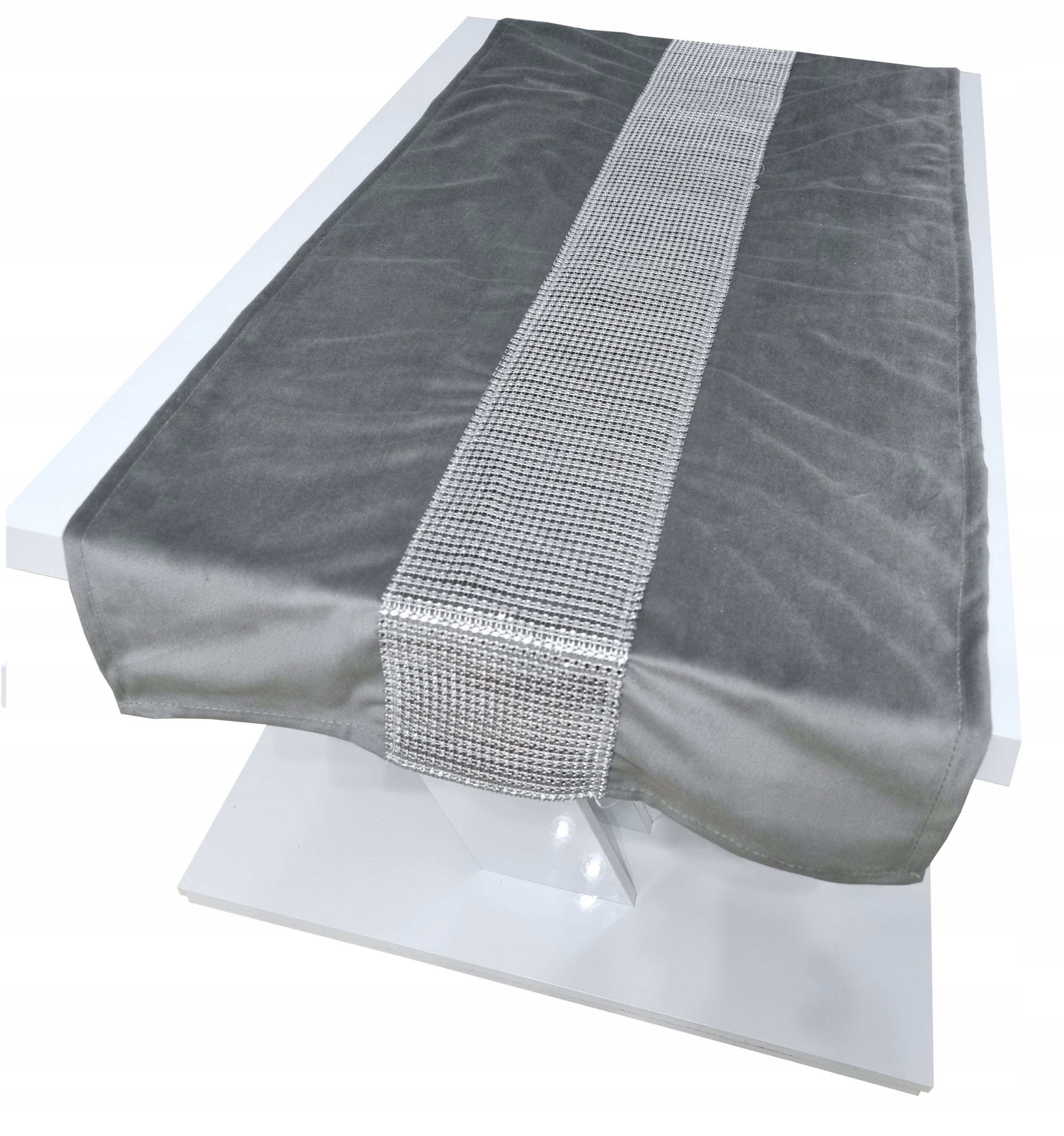 

Bieżnik Welur Gruby 40x220 Cyrkonie Welur Velvet