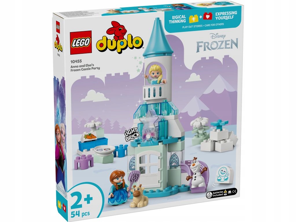 Lego 10455 Duplo Oslava v ledovém zámku Anny a Elzy