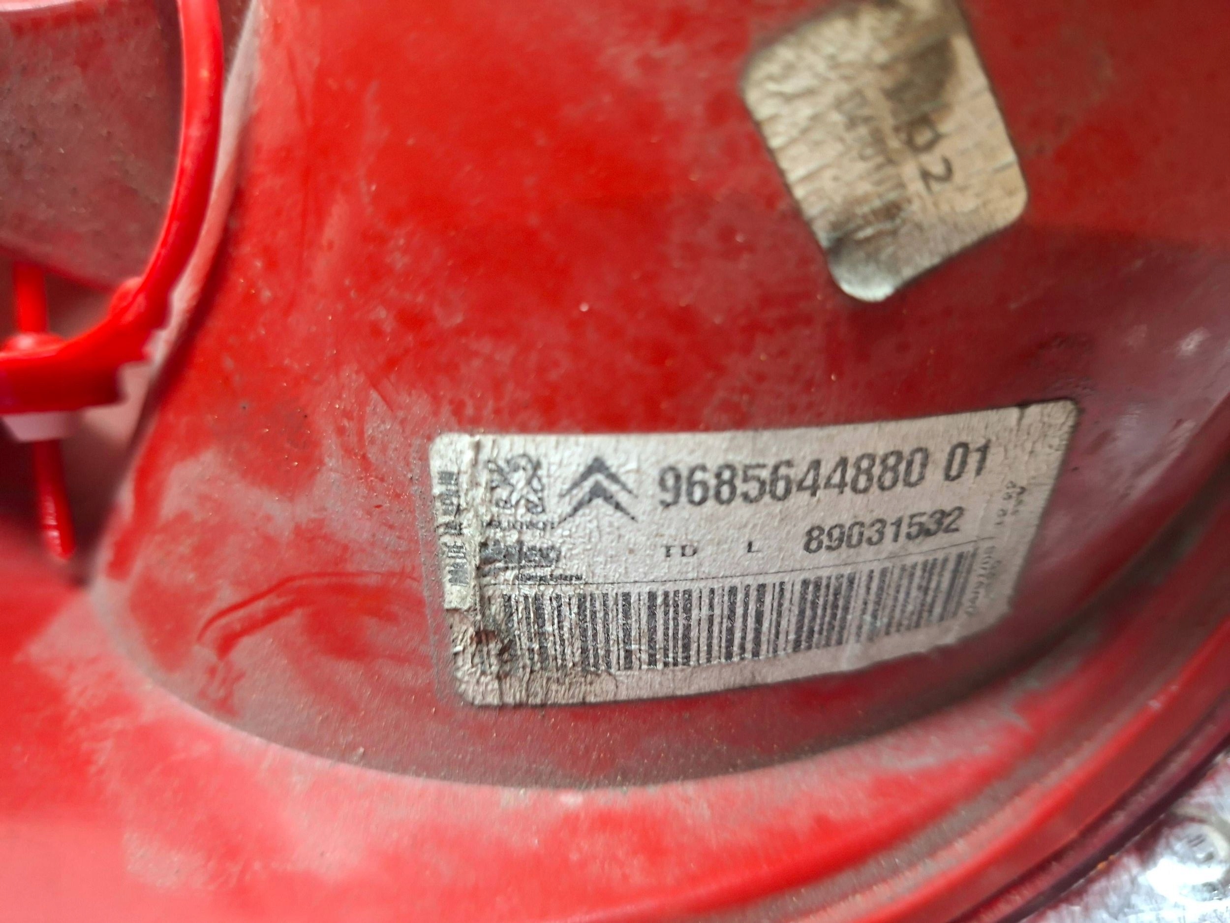 light rear left 9685644880 PEUGEOT 1007 2005