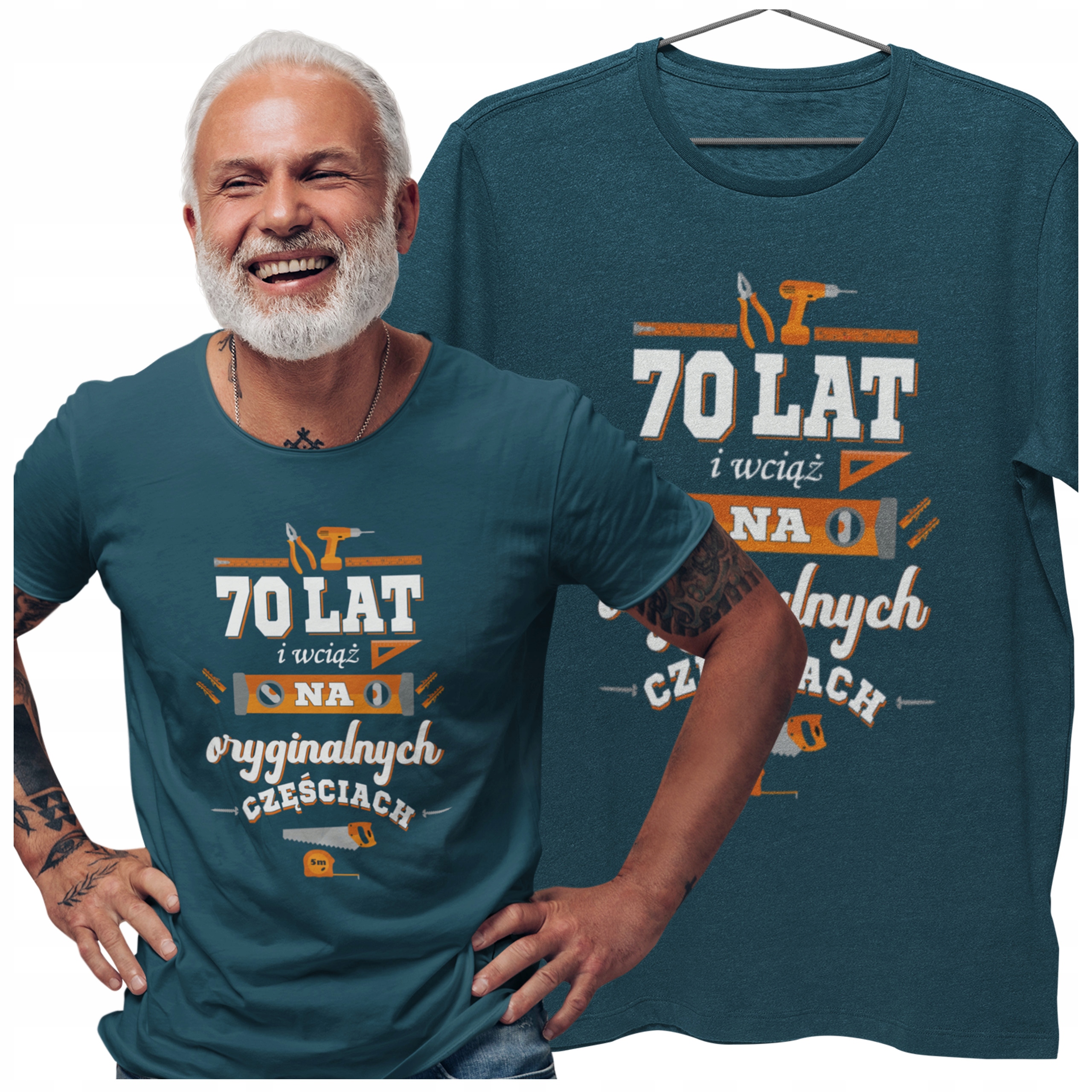 

Koszulka Urodzinowa 70LAT Urodziny Gift