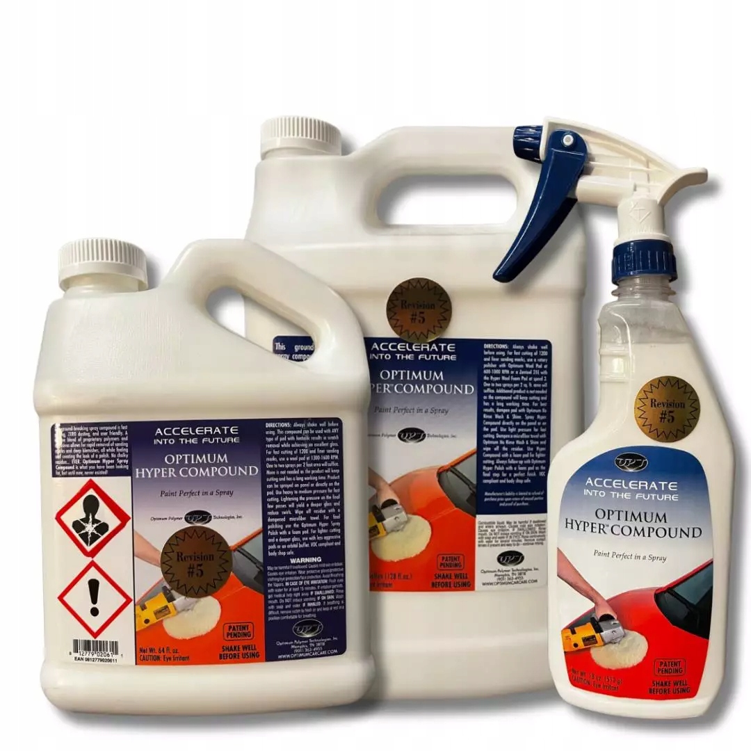 Optimum Hyper Compound Sprayable 3,8L Revision 5 Sprejová leštiaca pasta