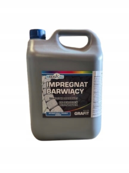 Impregnat barwiący farba do betonu kostki brukowe kolor Grafit 5L