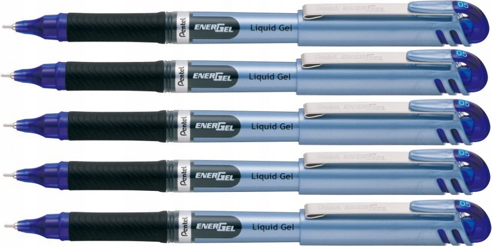

Cienkopis żelowy Pentel BLN15 niebieski x 5 Szt