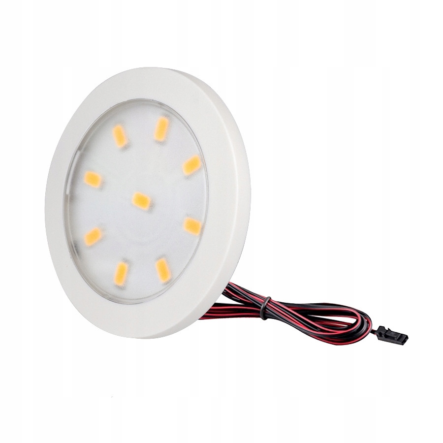 Oprawa LED ORBIT 3W 12V biały zimny BIAŁA