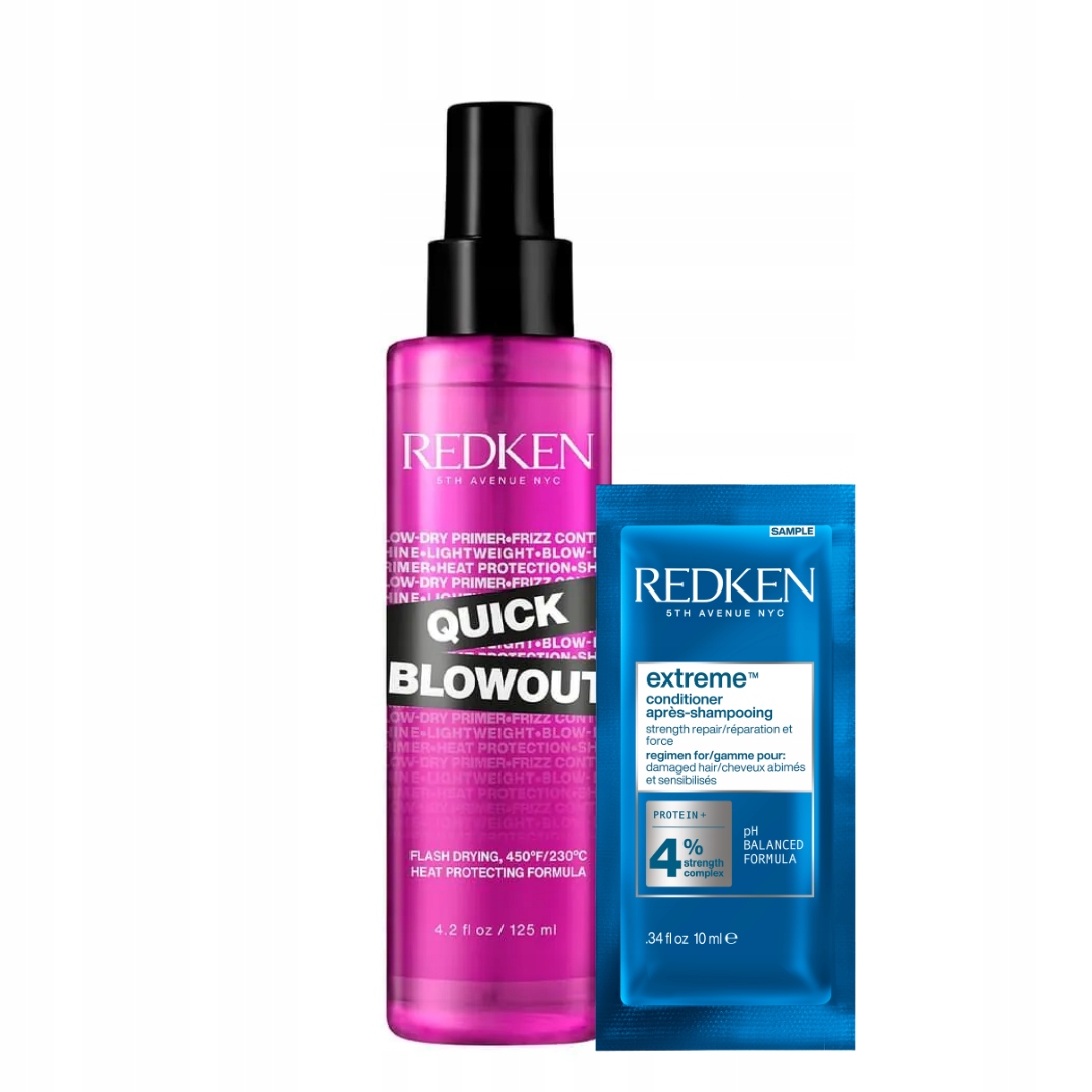 Redken Quick Blowout Termoochronny spray do włosów przyspieszający suszenie
