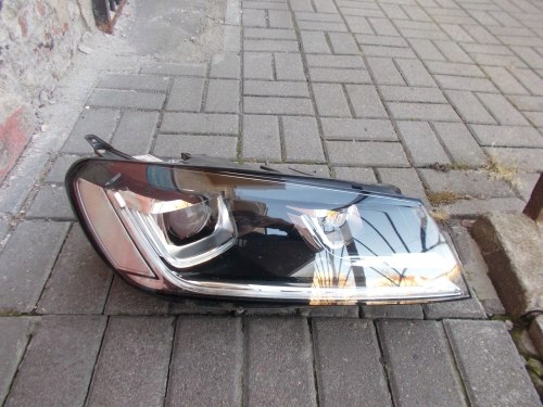 PRAWY REFLEKTOR VW TOUAREG 2 II FL LIFT 14-18 BI-XENON LED SKRĘTNY ORYGINAŁ