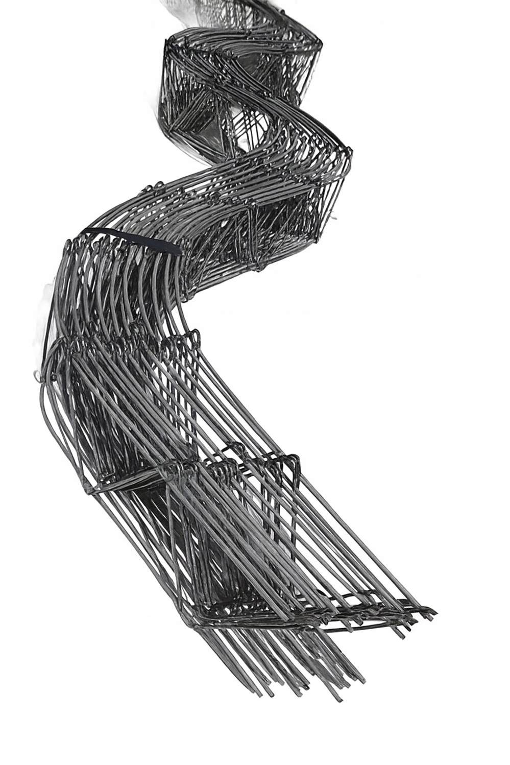 Ocelová vzdálenost mezi výztuží Zet 70 mm distanční podložka ocelová 1,2 M