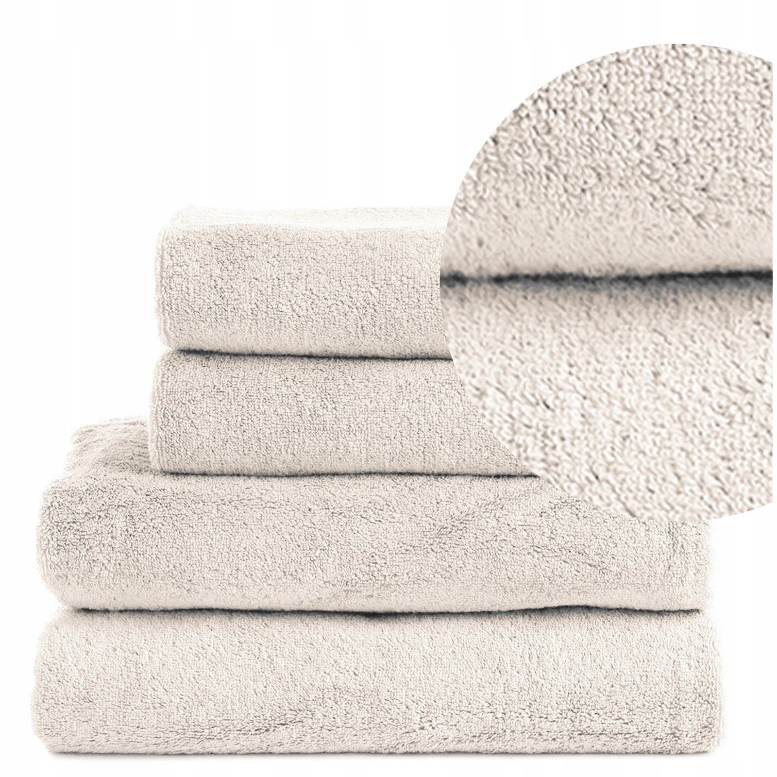 KOMPLET RĘCZNIKÓW 2x 50x100 2x 70x140 HOTELOWYCH