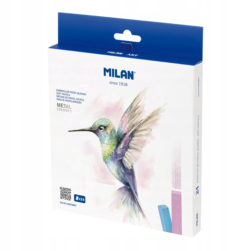 Pastely měkké 24 barev Milan