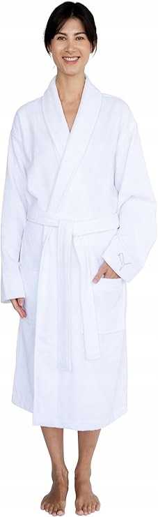 Dámský župan bílý froté 100% bavlna Puma nový, velikost L/XL