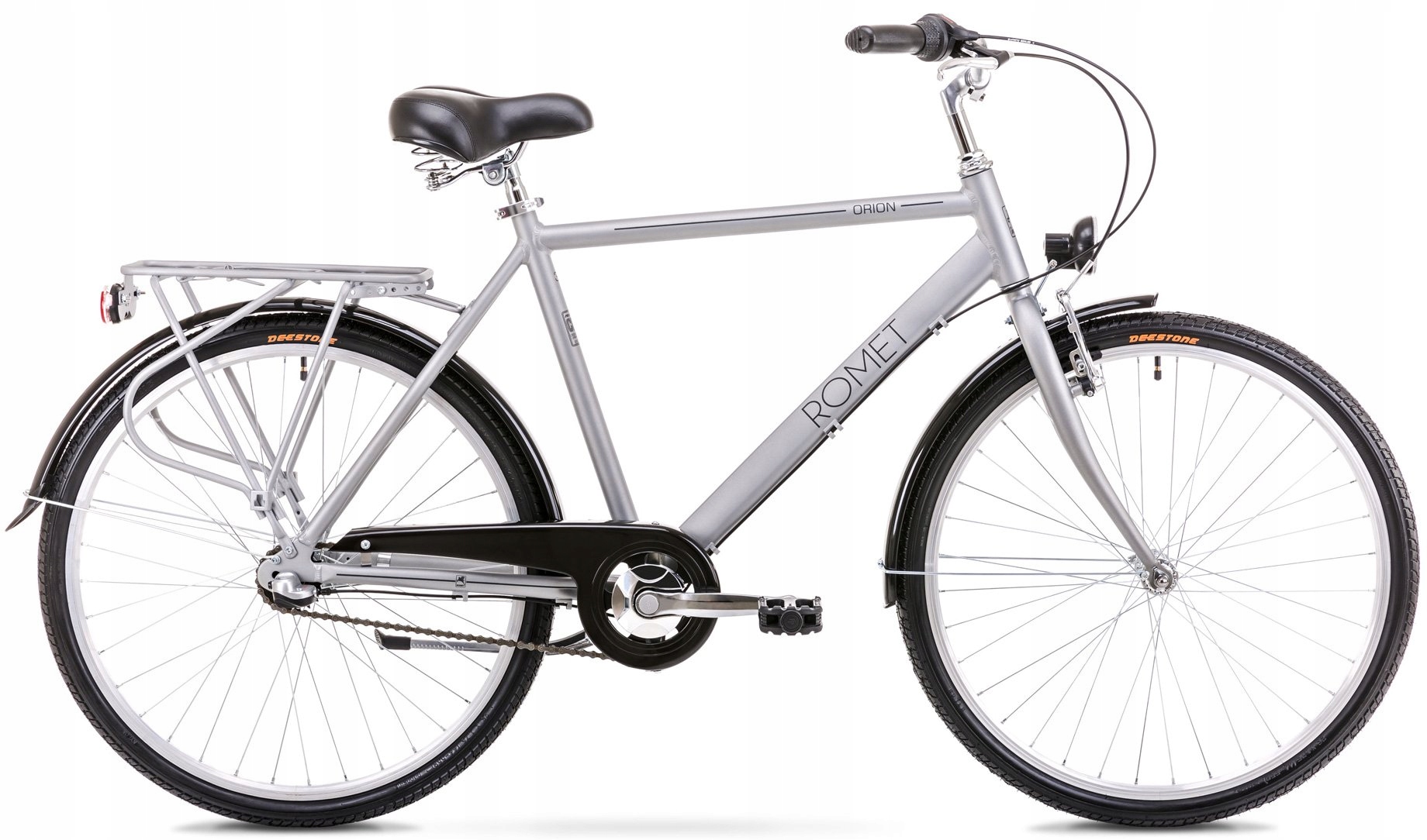 Rower męski miejski 26 Romet Orion 3S (20'') srebrny