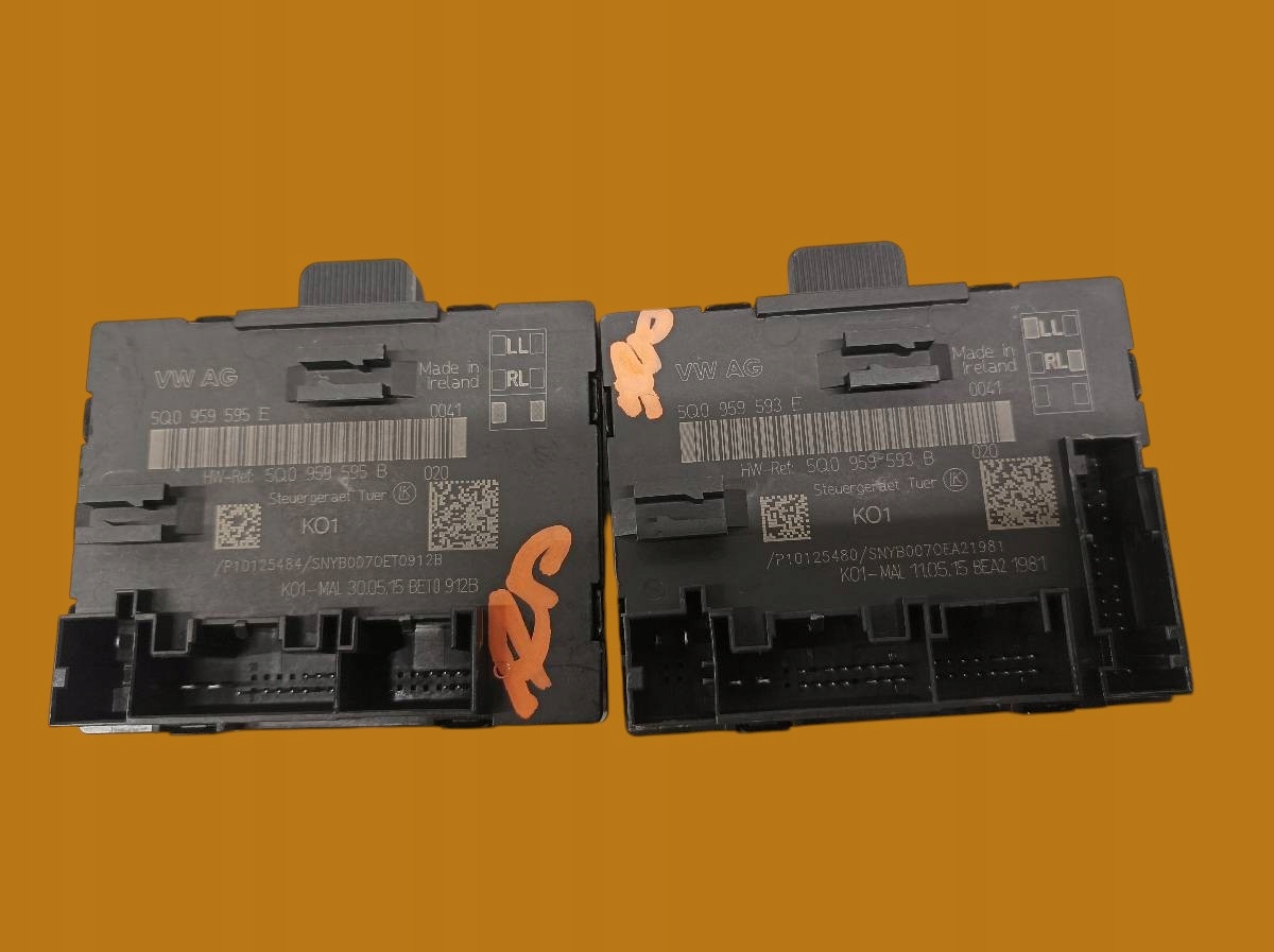 module door left front rear part 5Q0959595E 5Q0959593E VW Volkswagen Passat B8