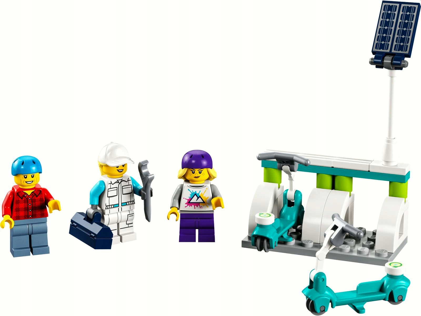 

Lego 40526 City Elektryczne hulajnogi i ładowarka