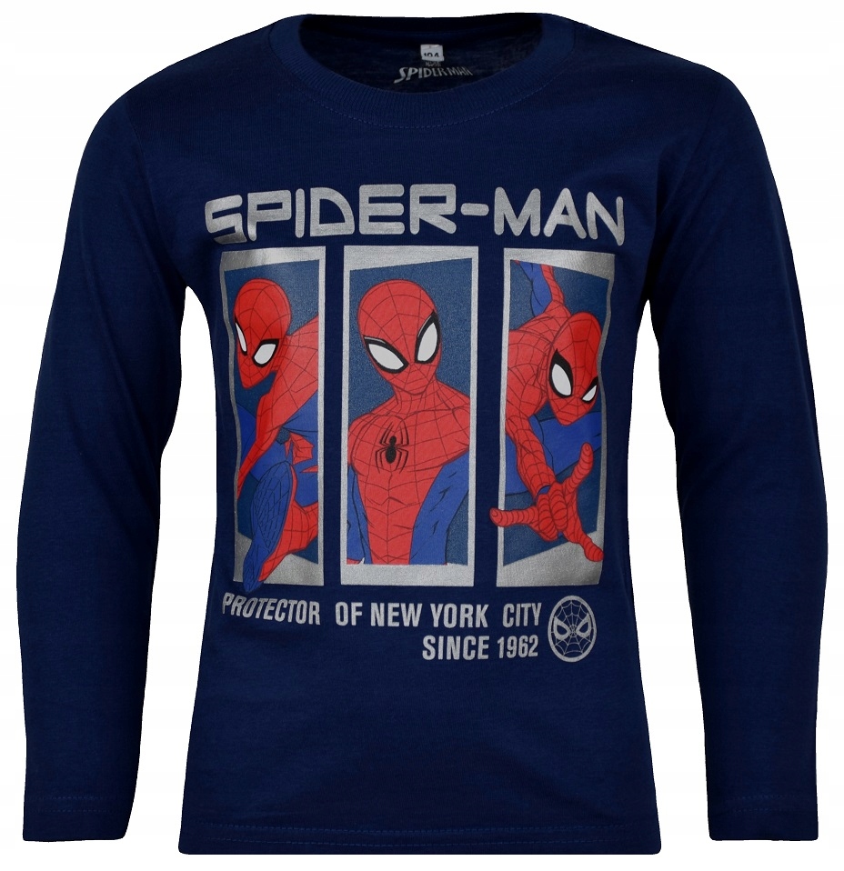

Spiderman koszulka bluzka t-shirt długi rękaw 134