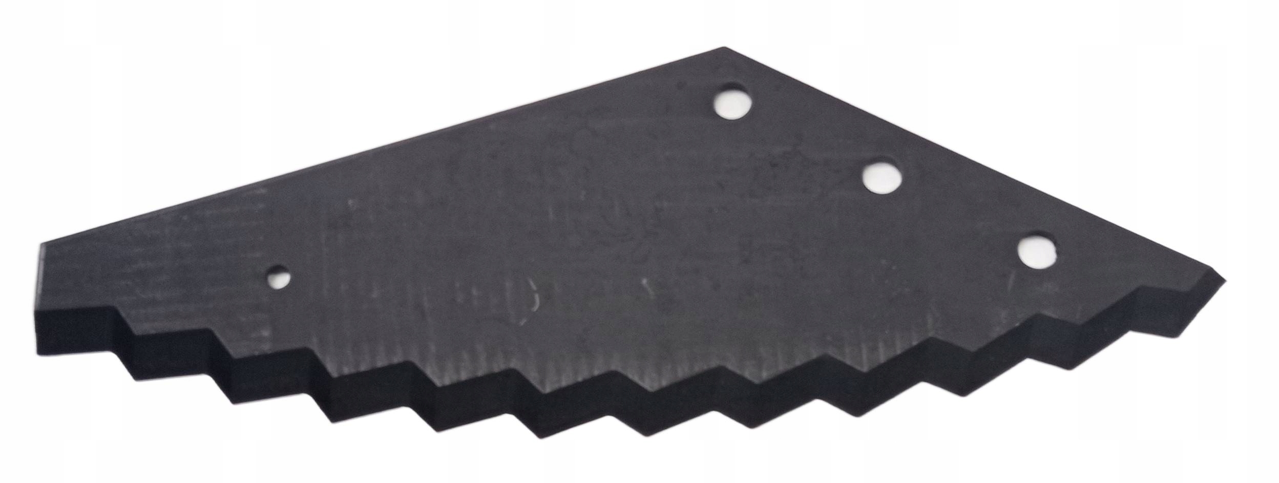 Nůž pro krmné vozy 555 x 8 mm, Strautmann – náhrada, průměr otvoru 18 mm, Apl