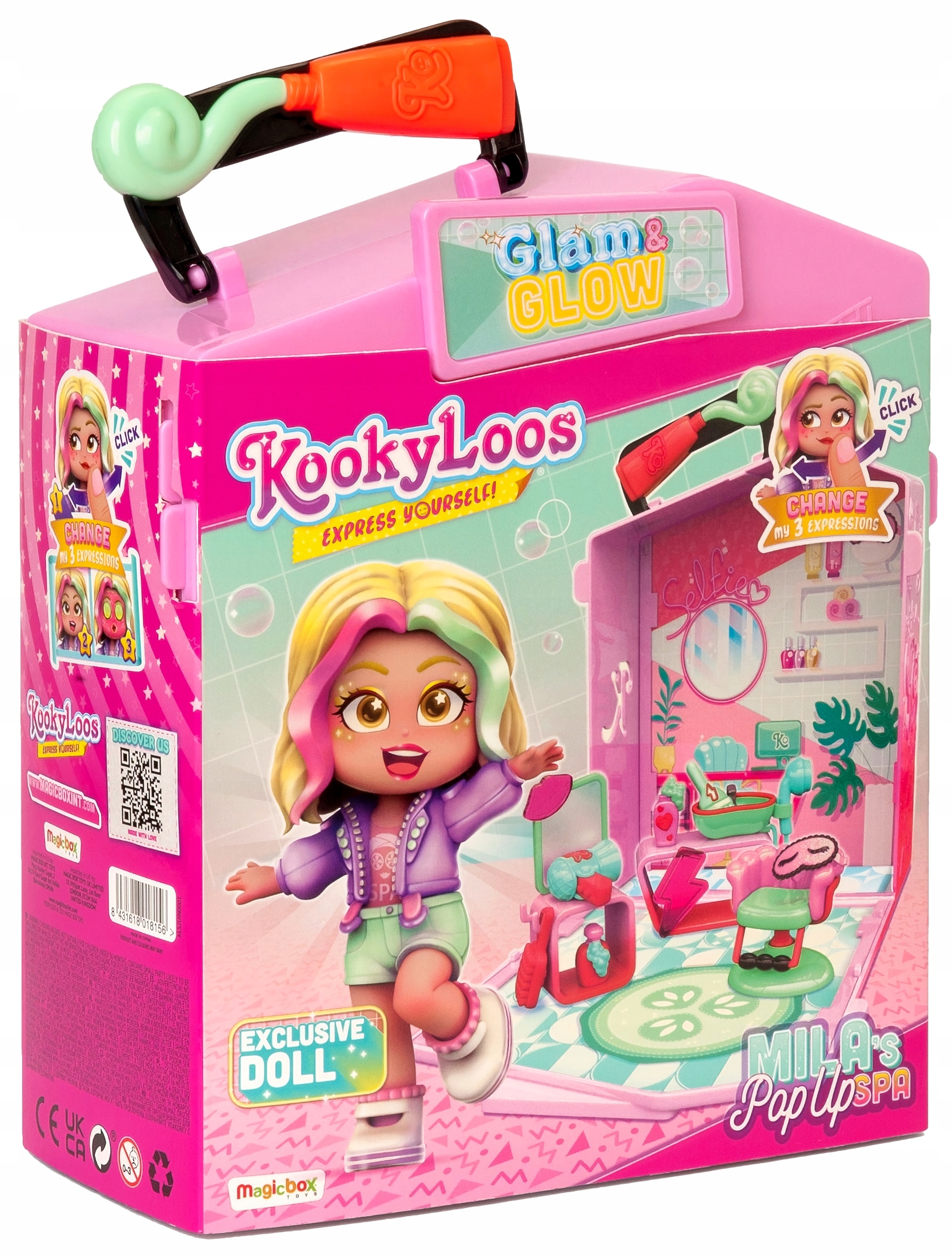 

Kookyloos Mila's Pop Up Spa Zestaw Spa W Walizce