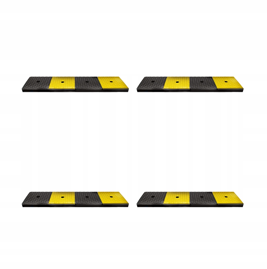 Obrubníkový nájezd gumový příjezdový obrubník 4x