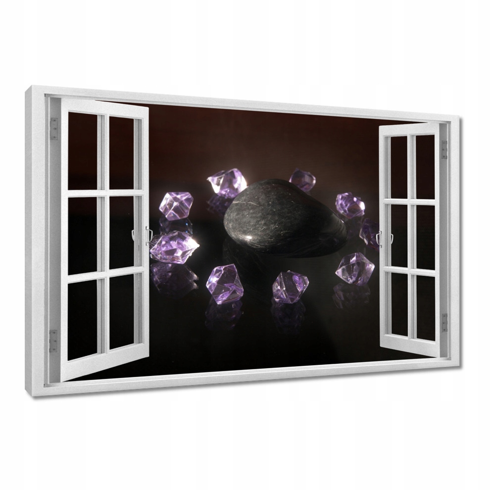 

Obrazy 60x40 Fioletowe kryształki